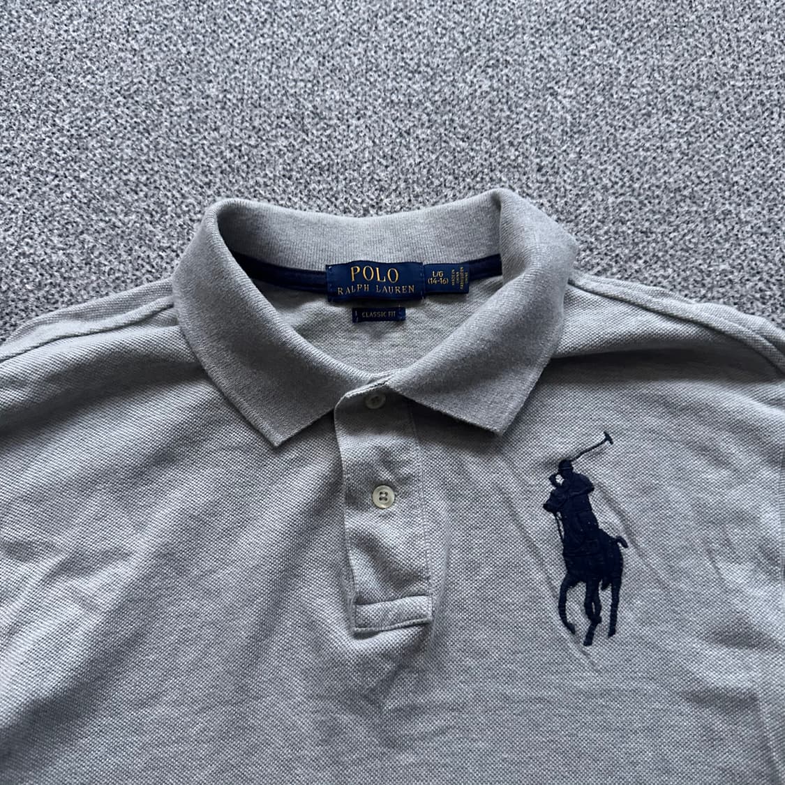 폴로 랄프로렌 카라 롱슬리브 상품이미지2