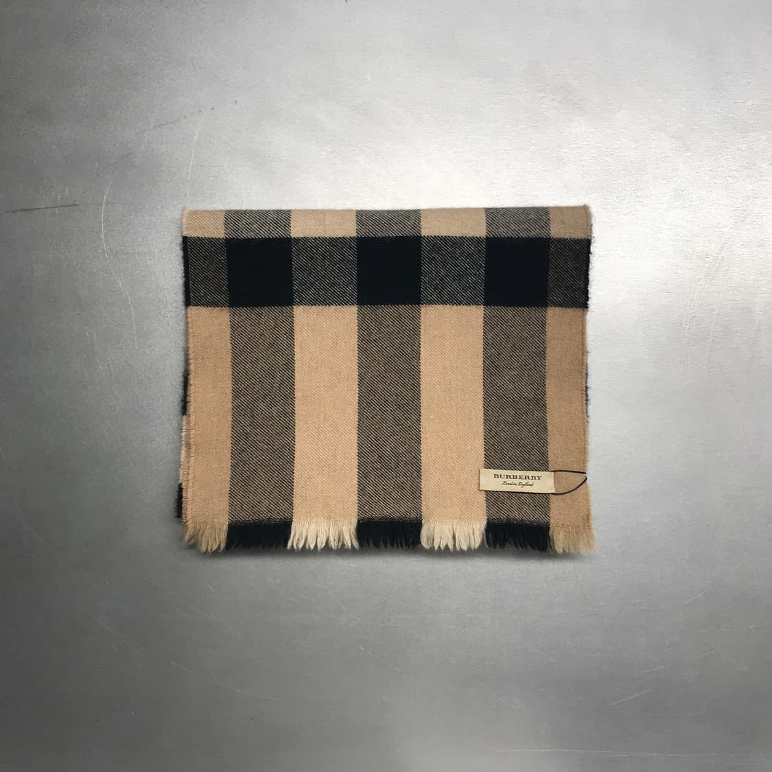 버버리 정품 울/캐시미어 머플러  상품이미지2