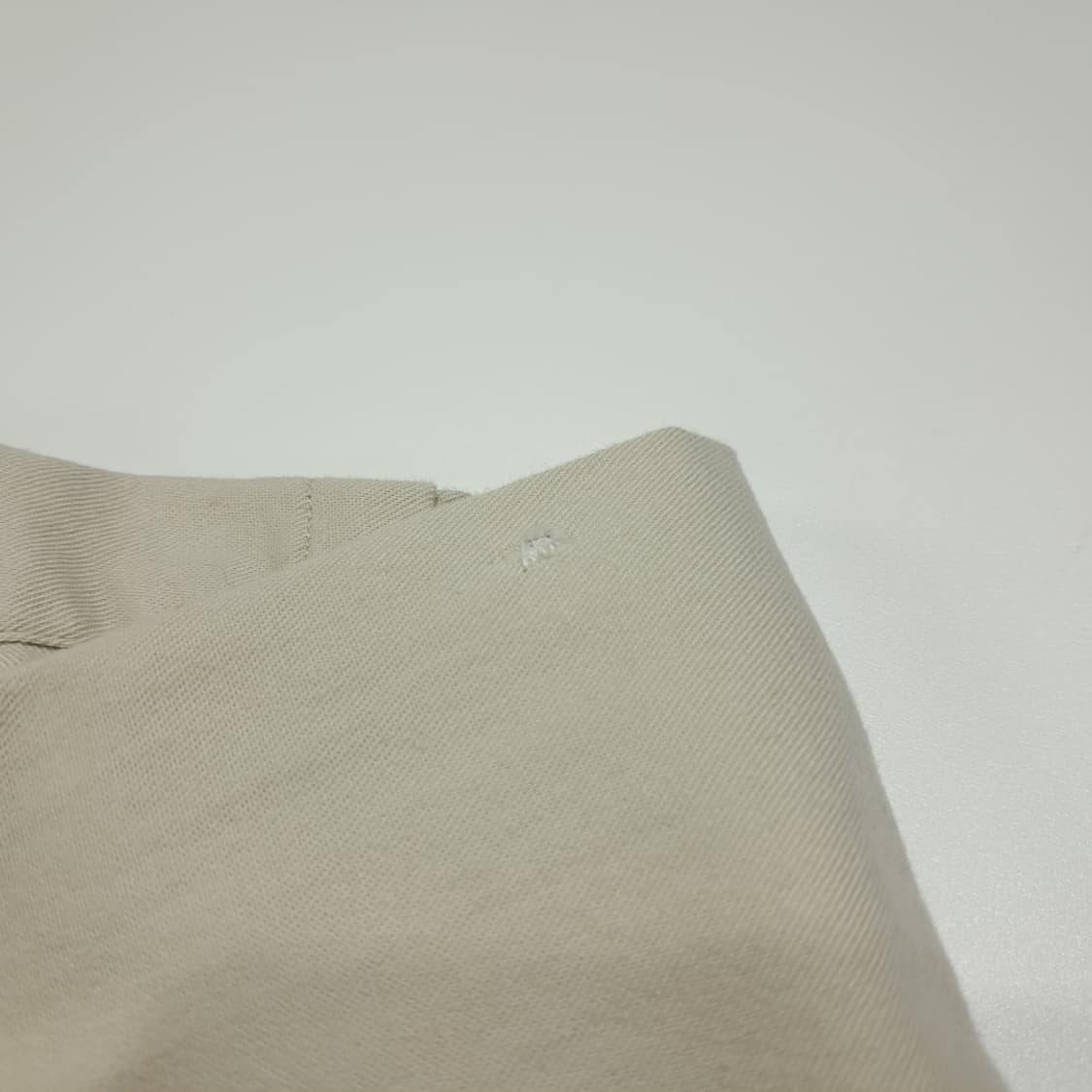 CK154 M 폴로 90s 미국판 치노트윌 라이트베이지 셔츠 남방 상품이미지7