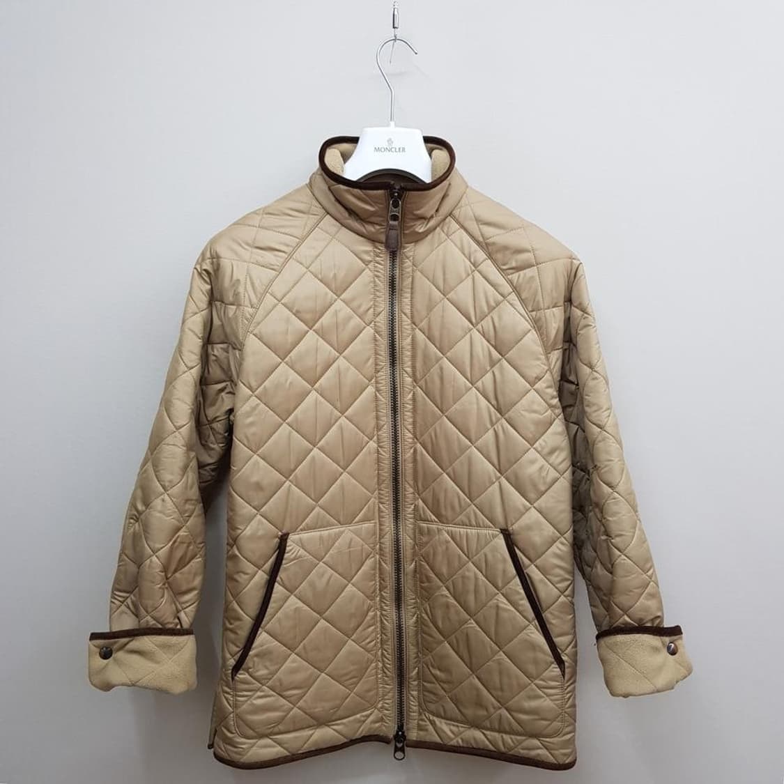 폴로 랄프로렌 퀼팅 플리스 라이닝 집업 자켓 L사이즈 상품이미지1