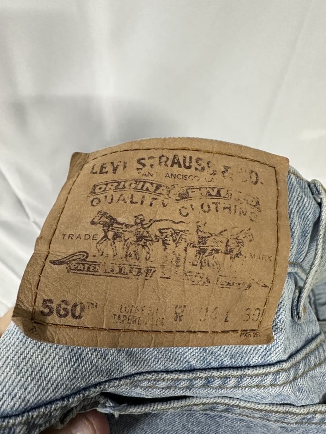 [W34L30] LEVI'S 리바이스560 90s 오렌지탭 빈티지 상품이미지6