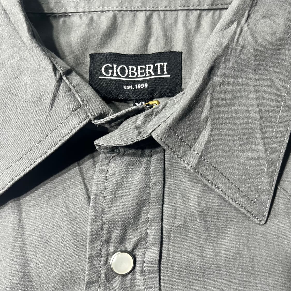 Gioberti 웨스턴 반팔셔츠(105/old-7631) 상품이미지5