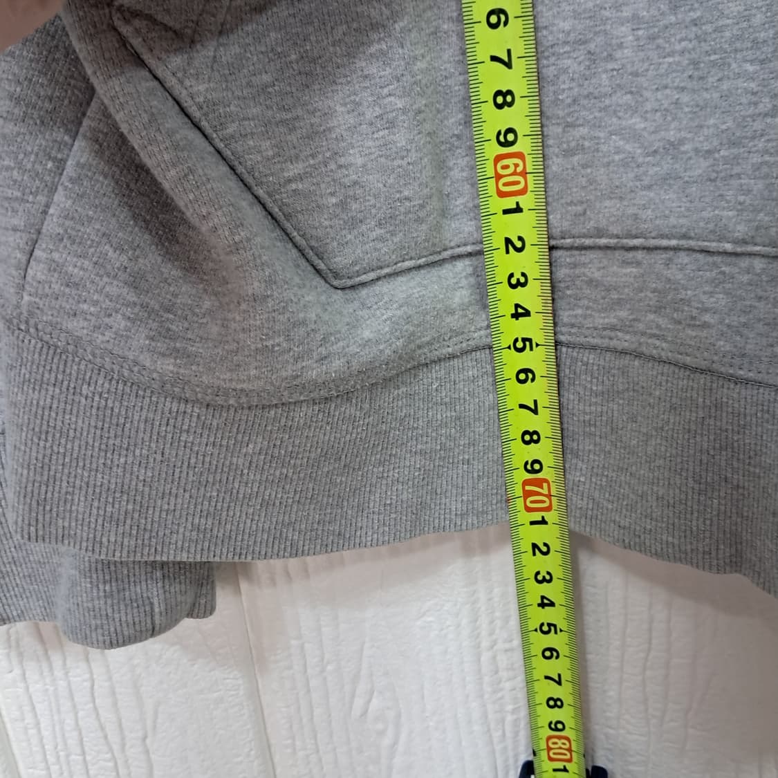 내셔널지오그래픽 후드집업 그레이 L 상품이미지5