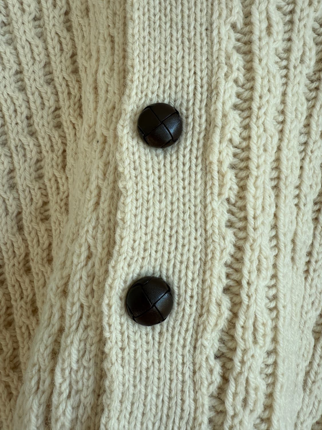 MADE IN IRELAND 헤비울 가디건(울마크) 상품이미지4