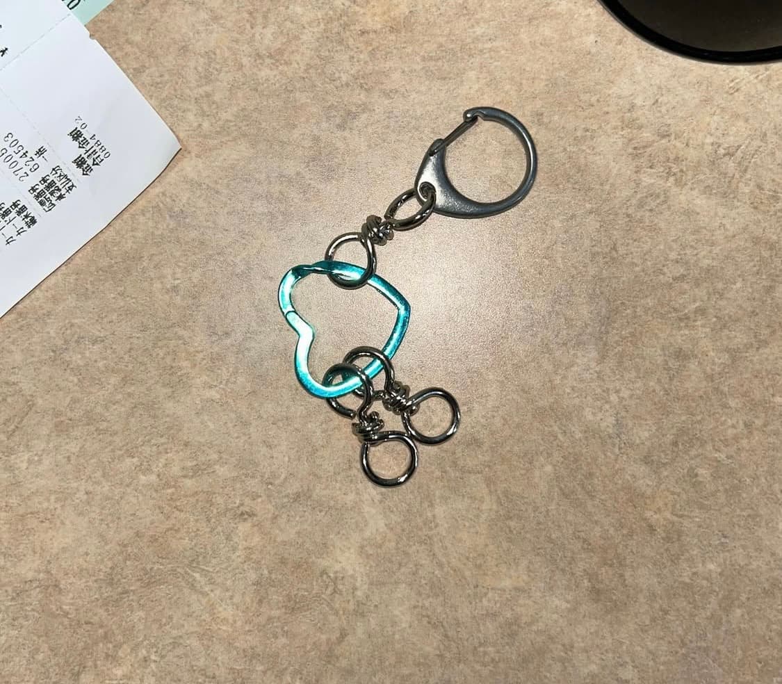 Blue Heart Keyring🩵 상품이미지1