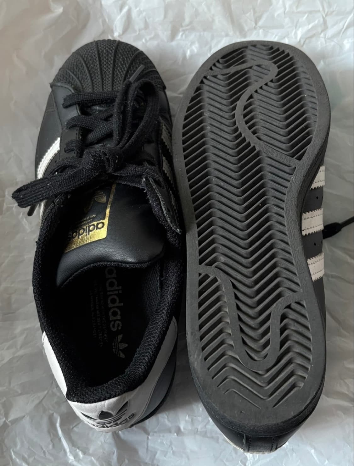 아디다스 슈퍼스타 블랙 220 상품이미지3