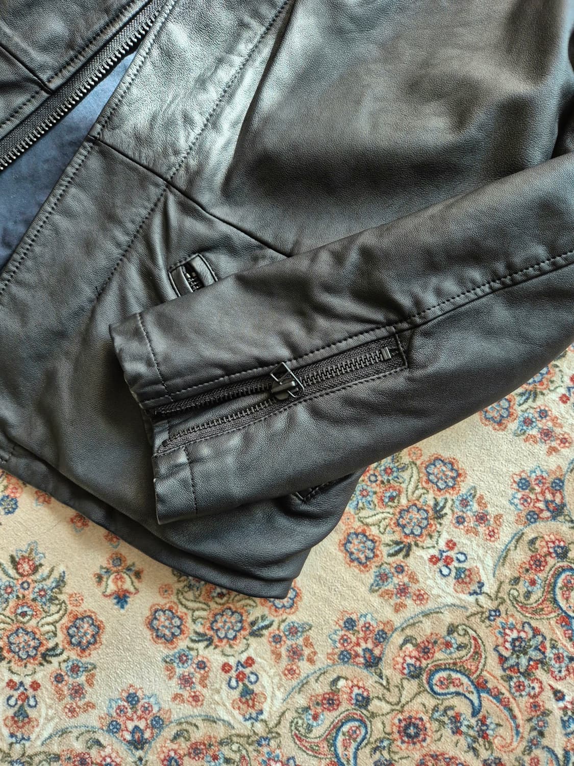 00's Montage lamb leather jacket 상품이미지4