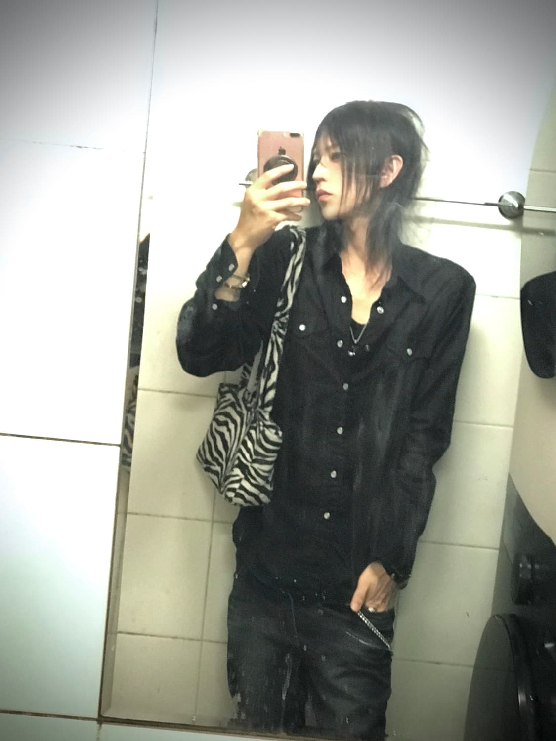 slim black shirts 상품이미지2