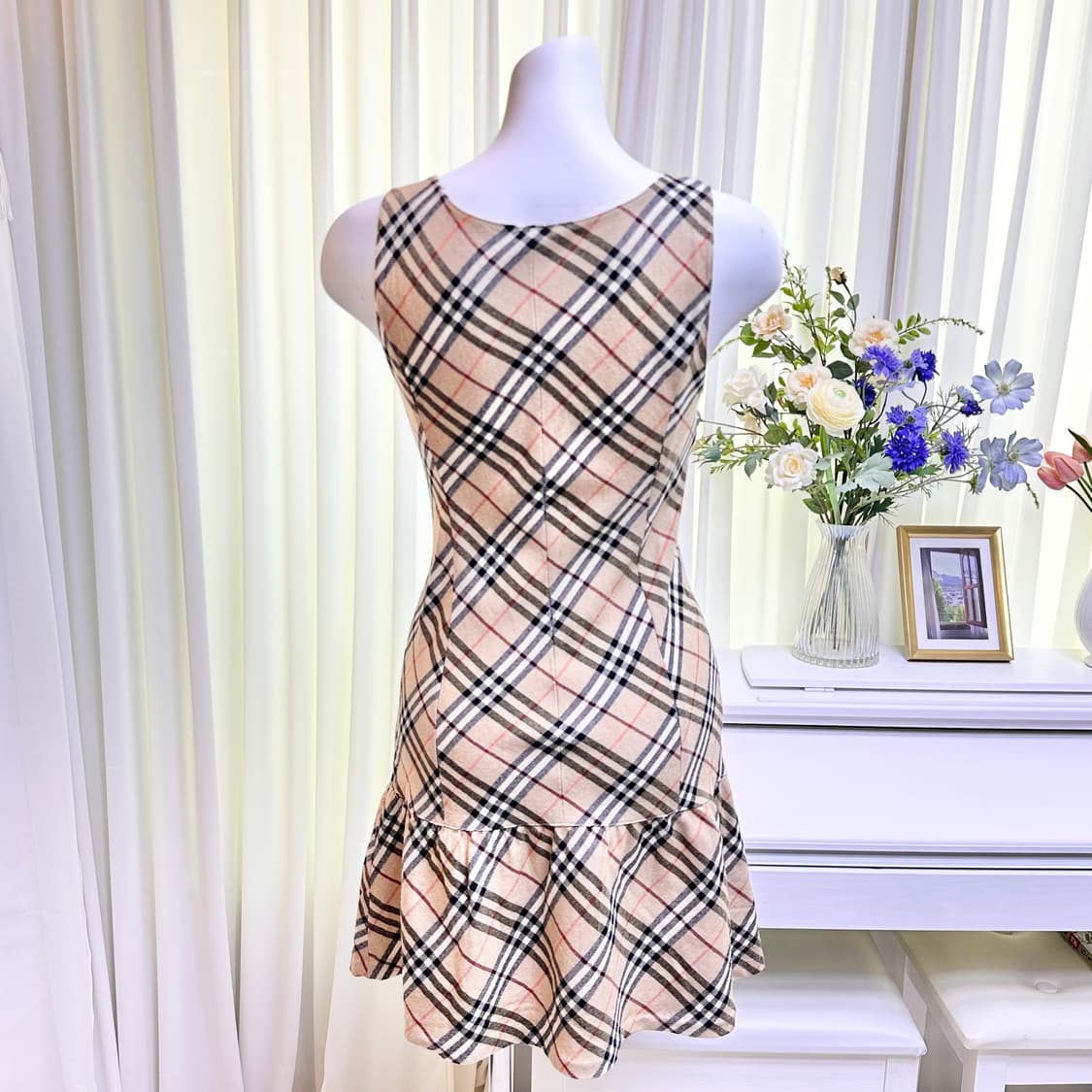 버버리 블루라벨 노바체크 원피스 상품이미지2