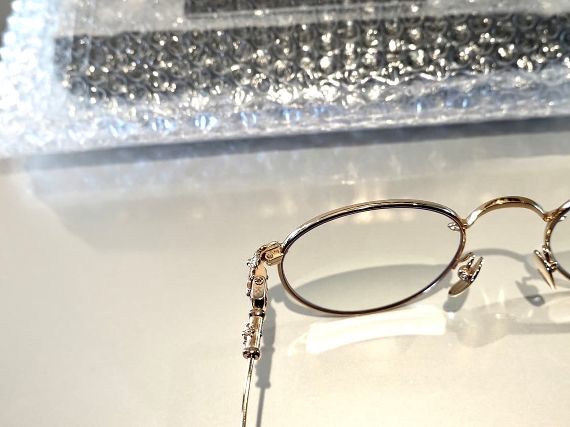 크롬하츠 부바A  맷블랙/골드 MBK/GP-P 안경 상품이미지8