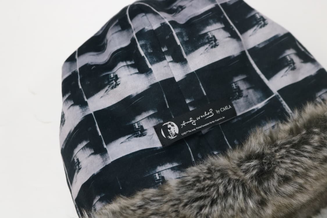 카시라 X 앤디워홀 콜라보 오버핏 퍼 비니 상품이미지6