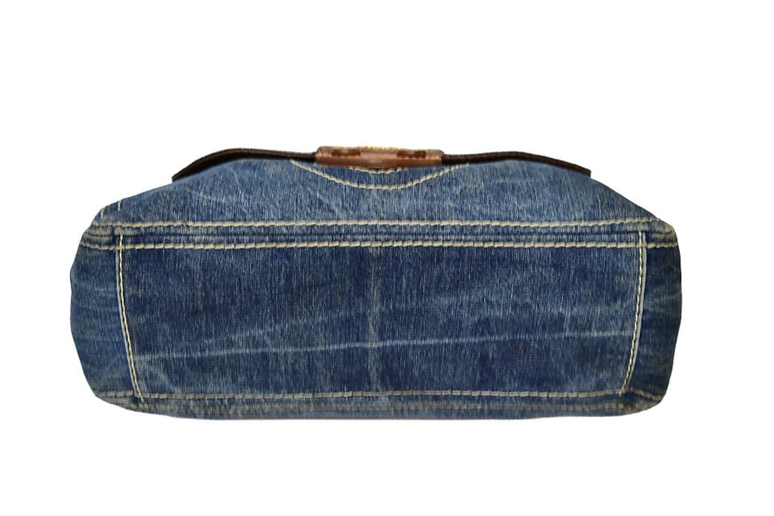 프라다 빈티지 데님 숄더백 (정품) 상품이미지6