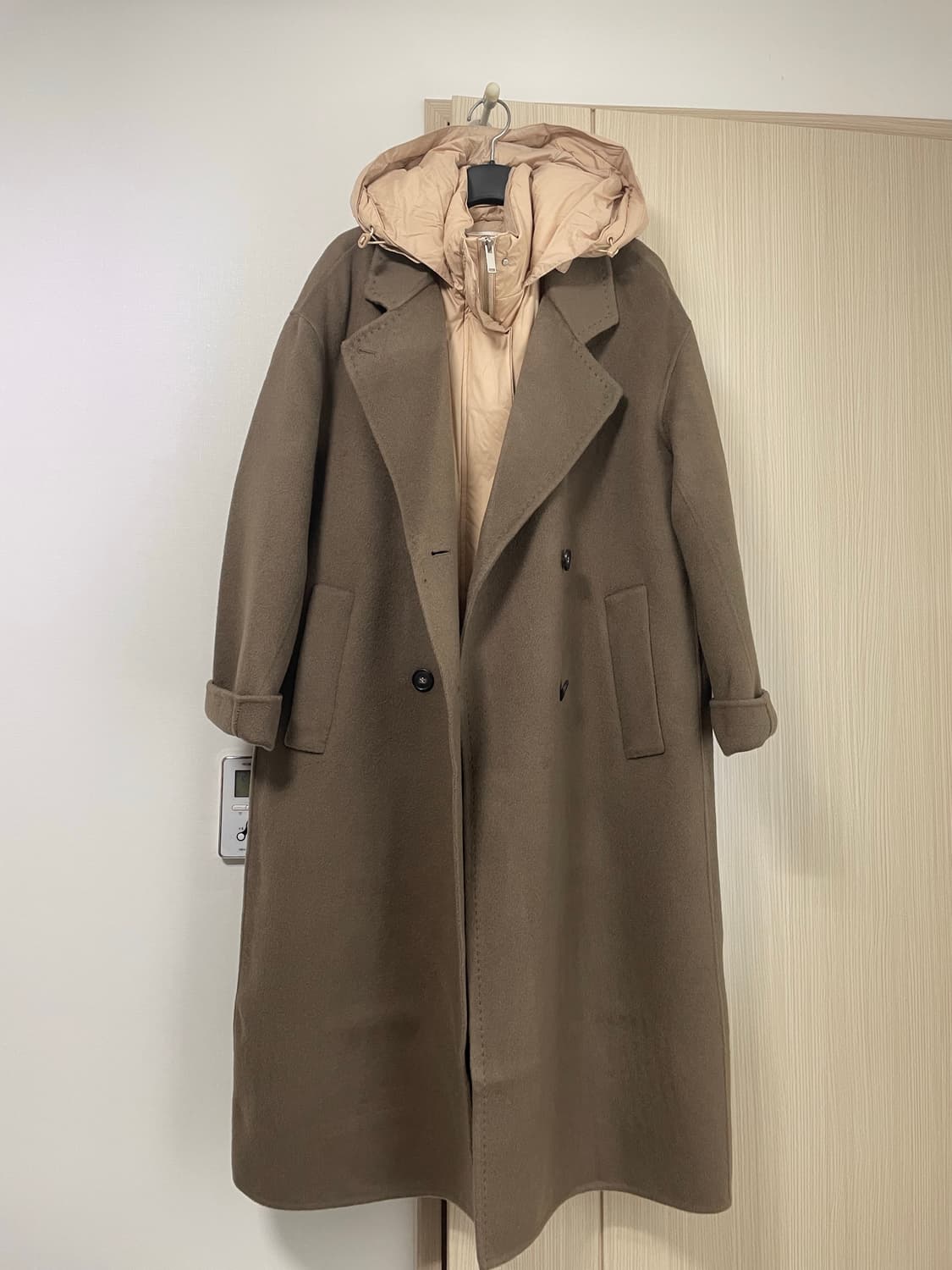 Blue i-d 핸드메이드 코트+패딩조끼 세트 새상품 FREE 상품이미지1