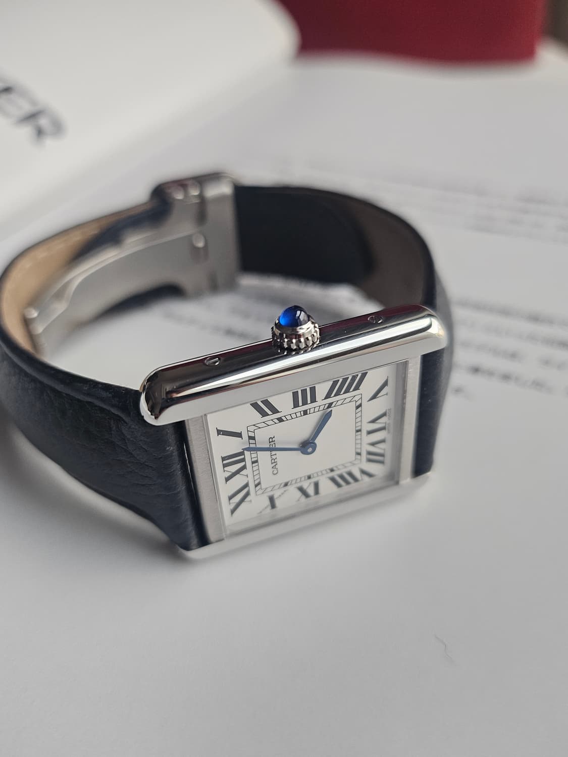 까르띠에 탱크솔로 스몰 스틸 상품이미지2