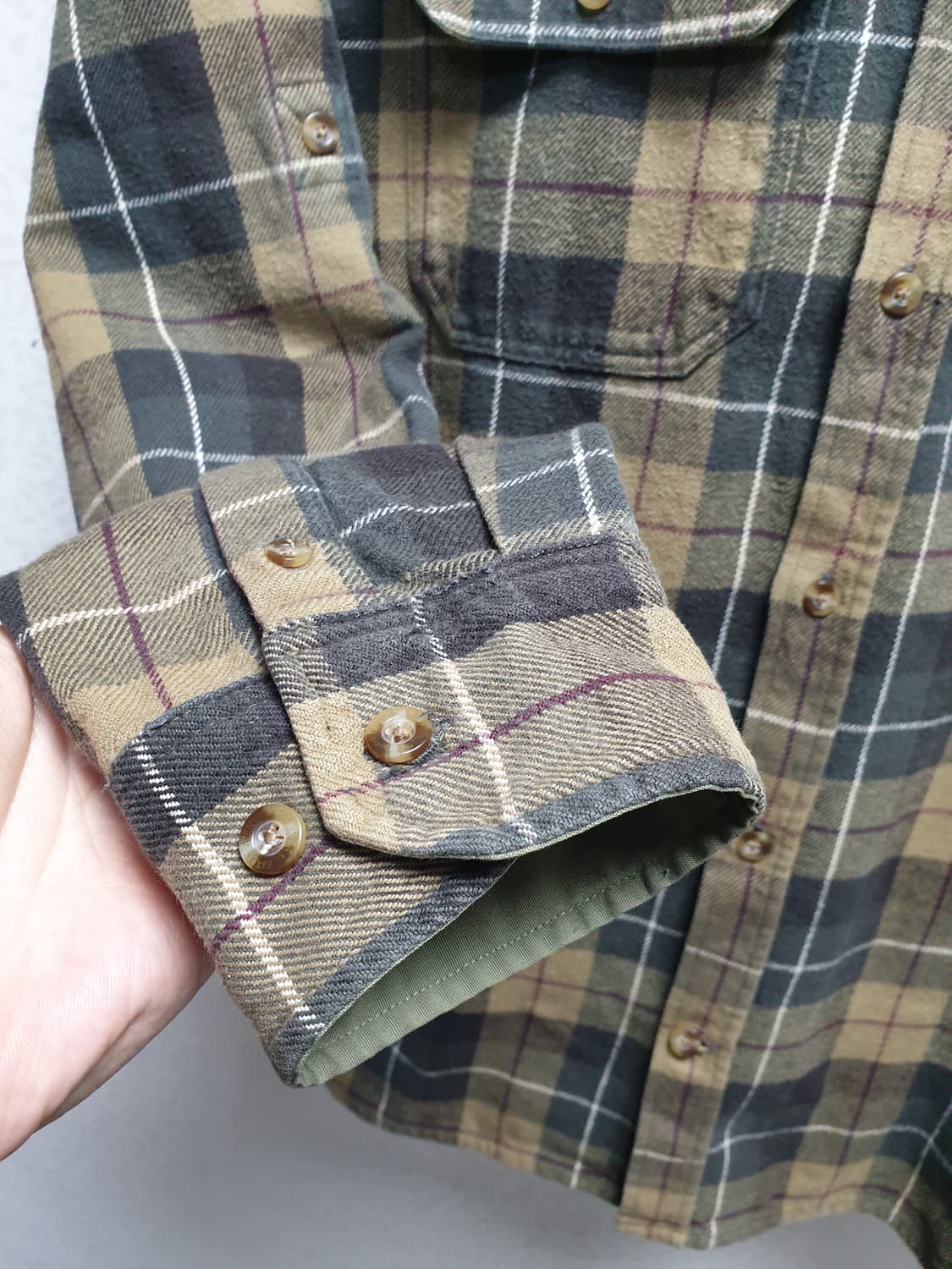 [m/100] 피엘라벤 싱기헤비 플란넬 셔츠 상품이미지5