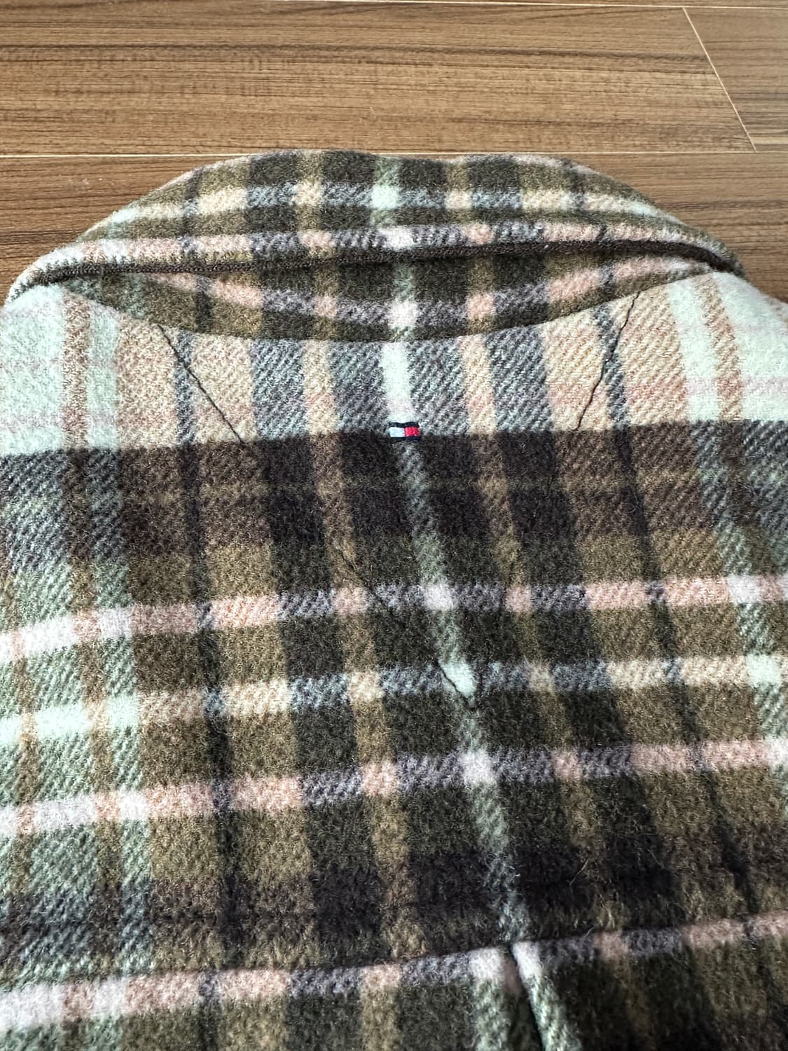 타미힐피거 걸스 체크 코트 16(85) 상품이미지7