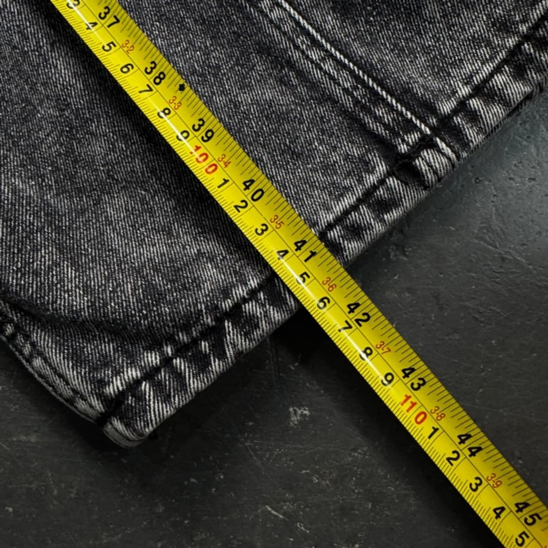 105 크리틱 더블 카고 데님팬츠 새상품  상품이미지10