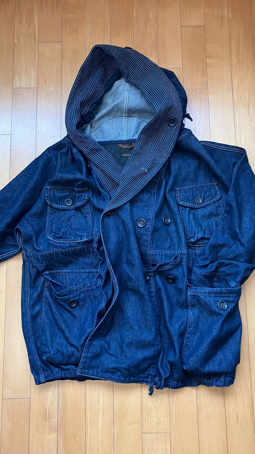 KAPITAL 10oz Denim Ring Coat 상품이미지5
