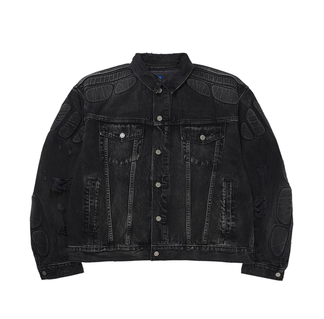 [L] YEEZY GAP PADDED DENIM JACKET 상품이미지1