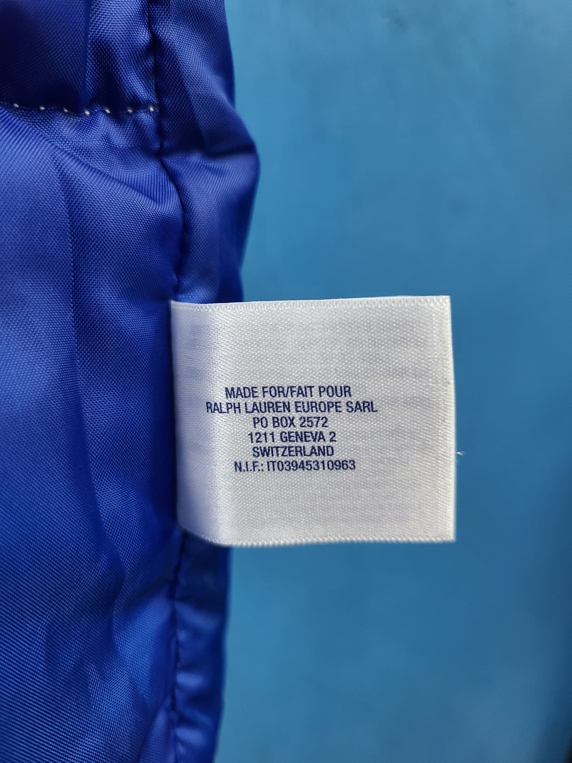 USA 빅로고 폴로 미니미 패딩조끼 상품이미지10