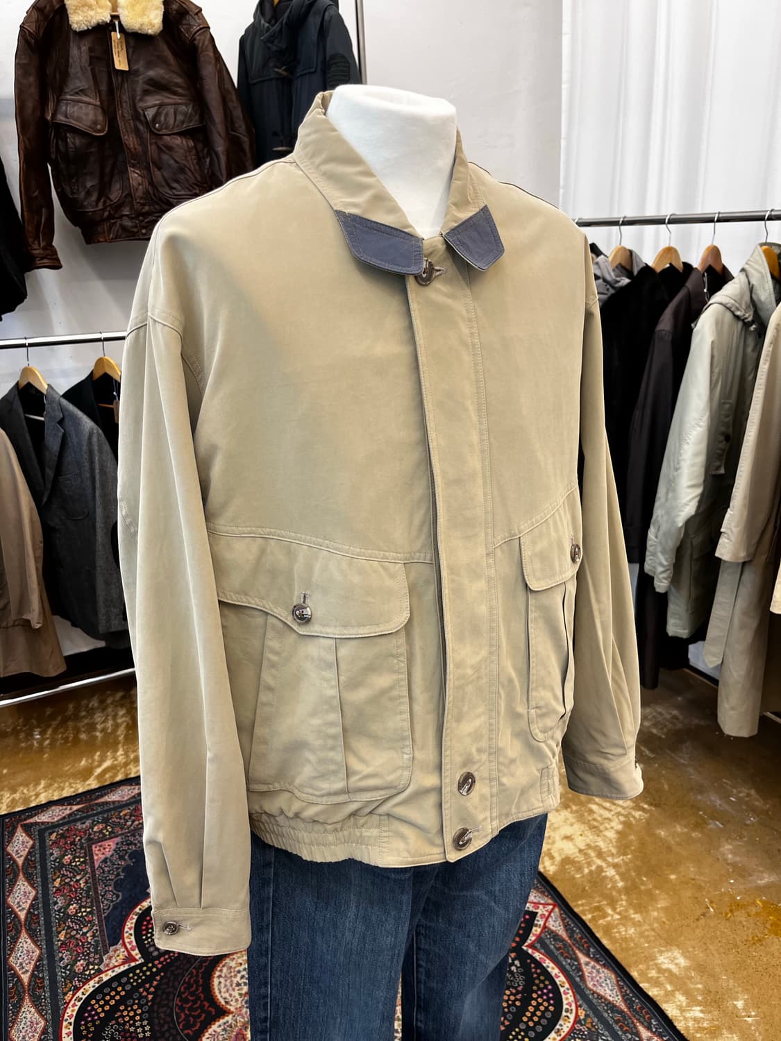 Bayronald 블루종 자켓 상품이미지1