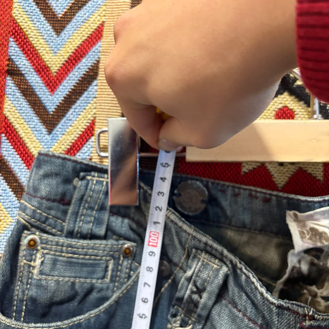 뉴 런던 빈티지 데님팬츠 새상품 상품이미지10