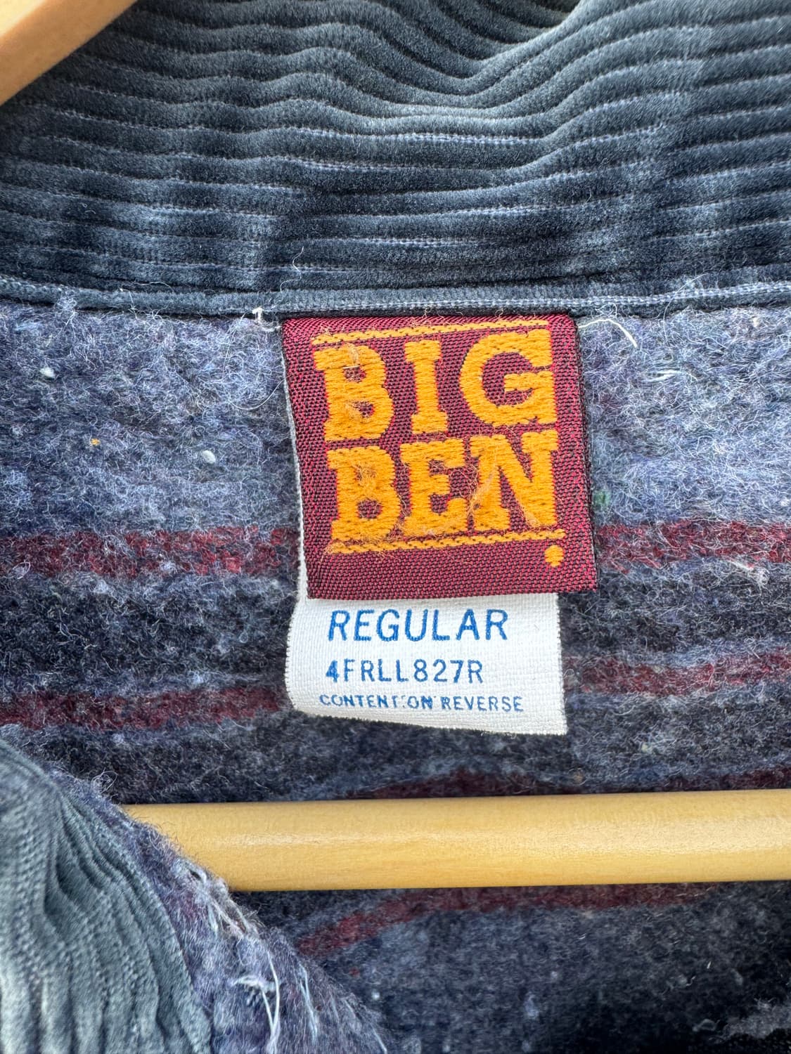 70s 빅벤 빈티지 랭글러 블루벨 디트로이트 데님 워크 자켓 상품이미지7