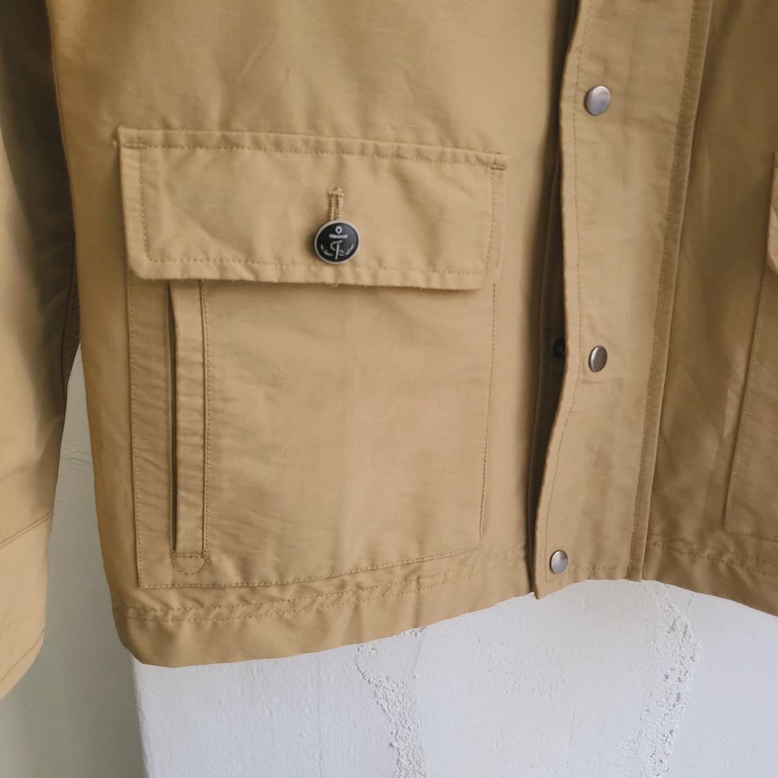 Male&co 머스터드베이지 윈드자켓 상품이미지4