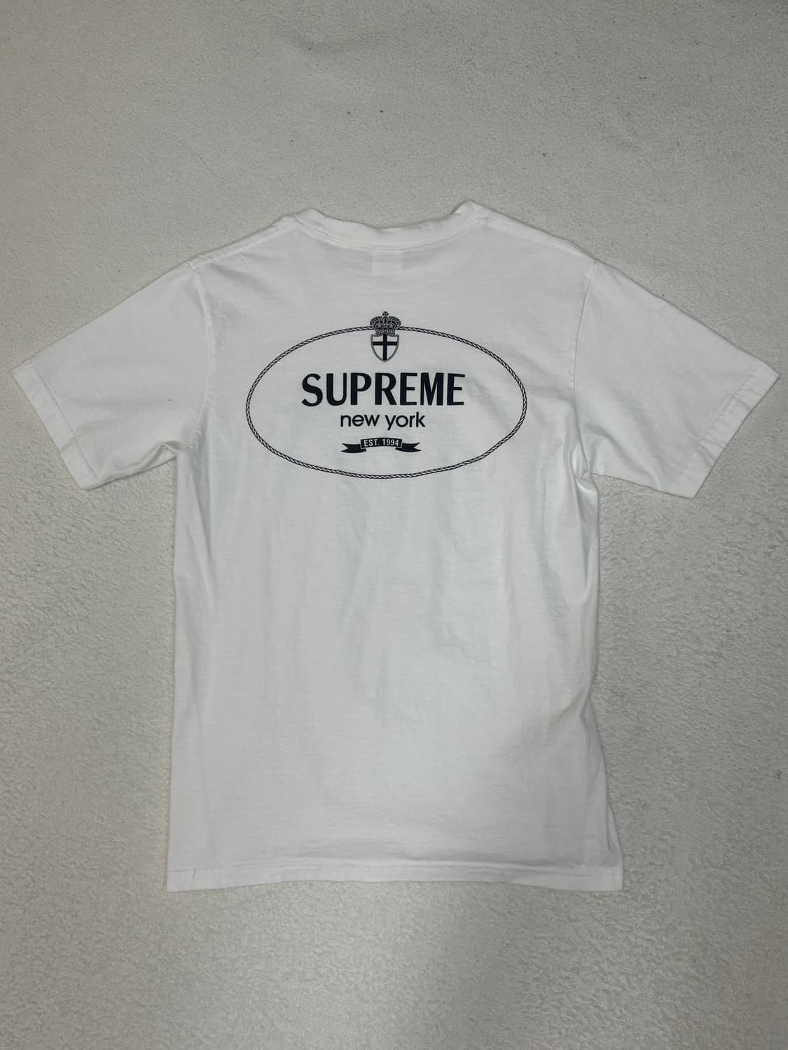 슈프림 로고 반팔 s사이즈 상품이미지2