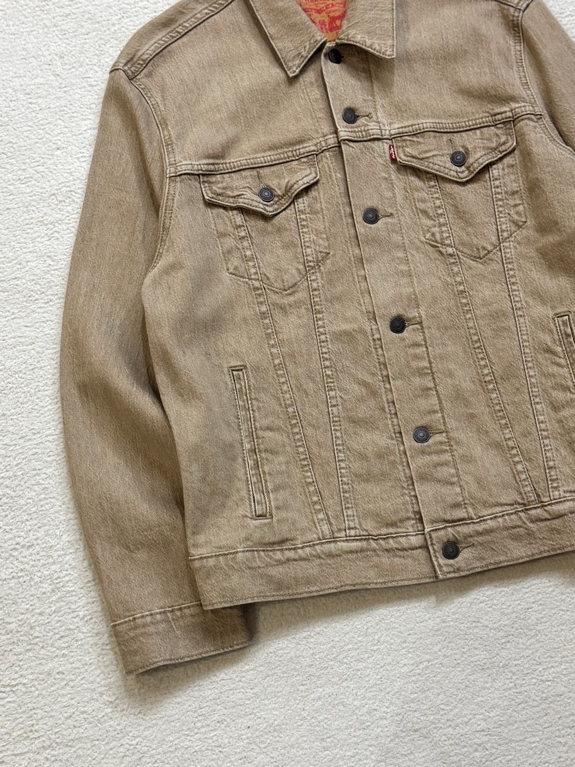 리바이스 데님 자켓 샌드베이지 상품이미지4