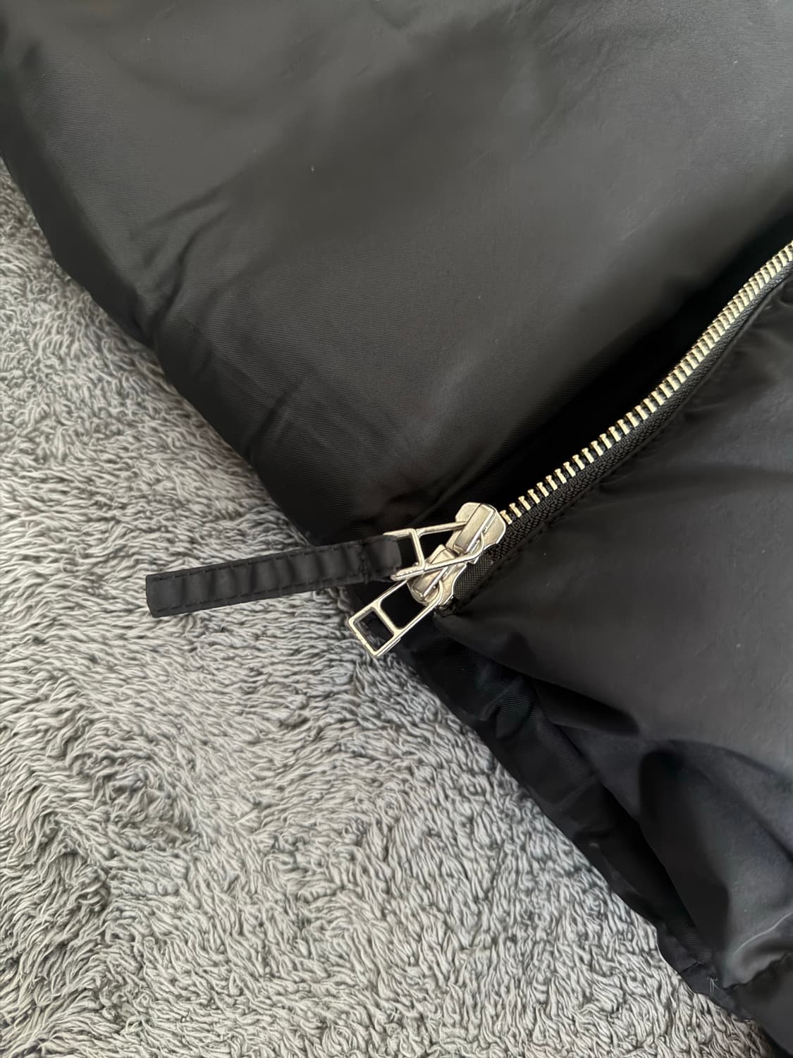 토니웩 퀼티드 구스 다운 패딩 푸퍼 자켓 블랙 M 상품이미지6