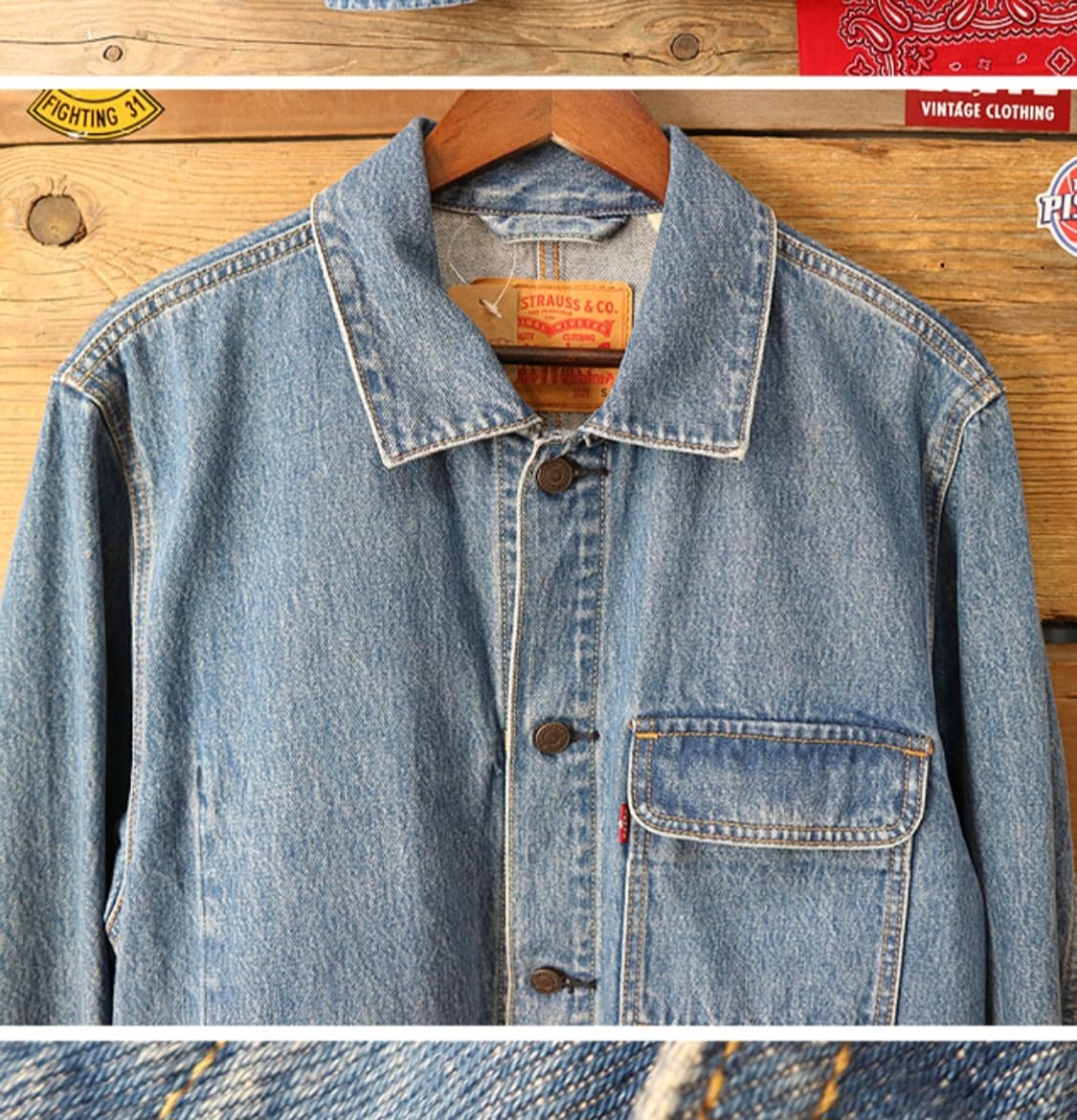 
LEVIS 리바이스 워크 데님자켓
L 상품이미지2