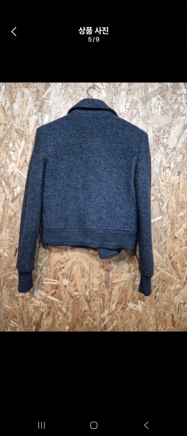 아르마니진 울 크롭자켓 XS 상품이미지4