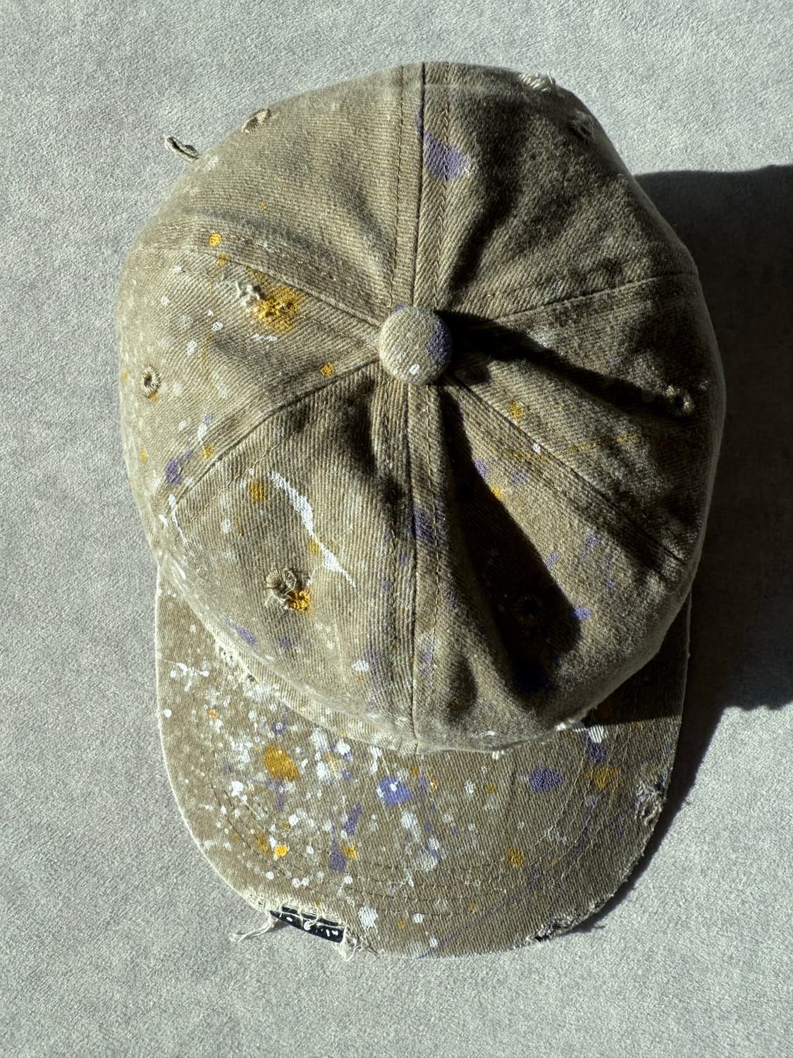 빈티지 디스트레스드 캡 상품이미지6