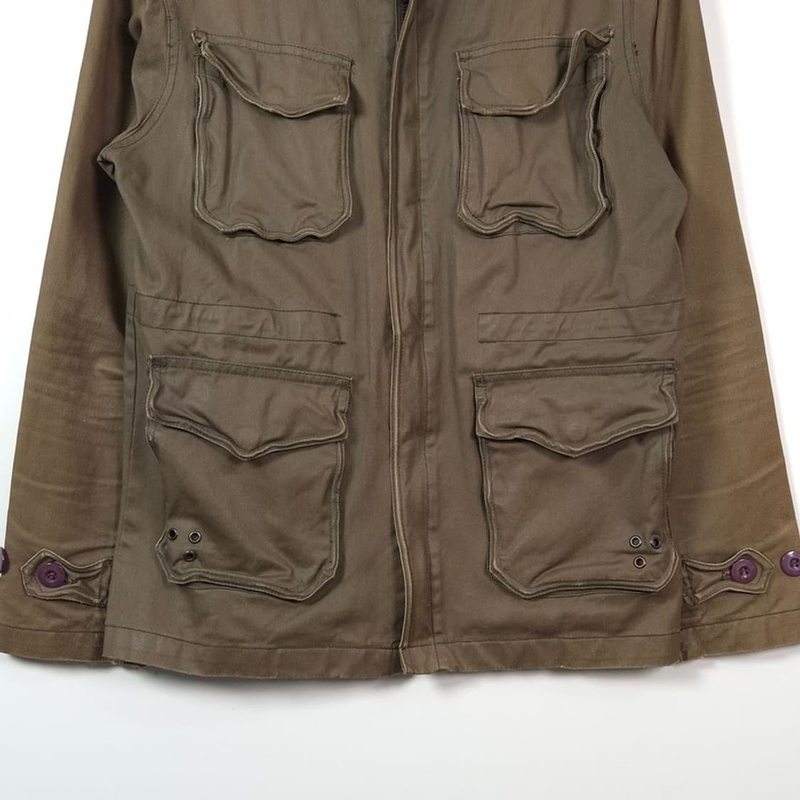 BEAMS PLUS M65 필드 자켓 카키 상품이미지4
