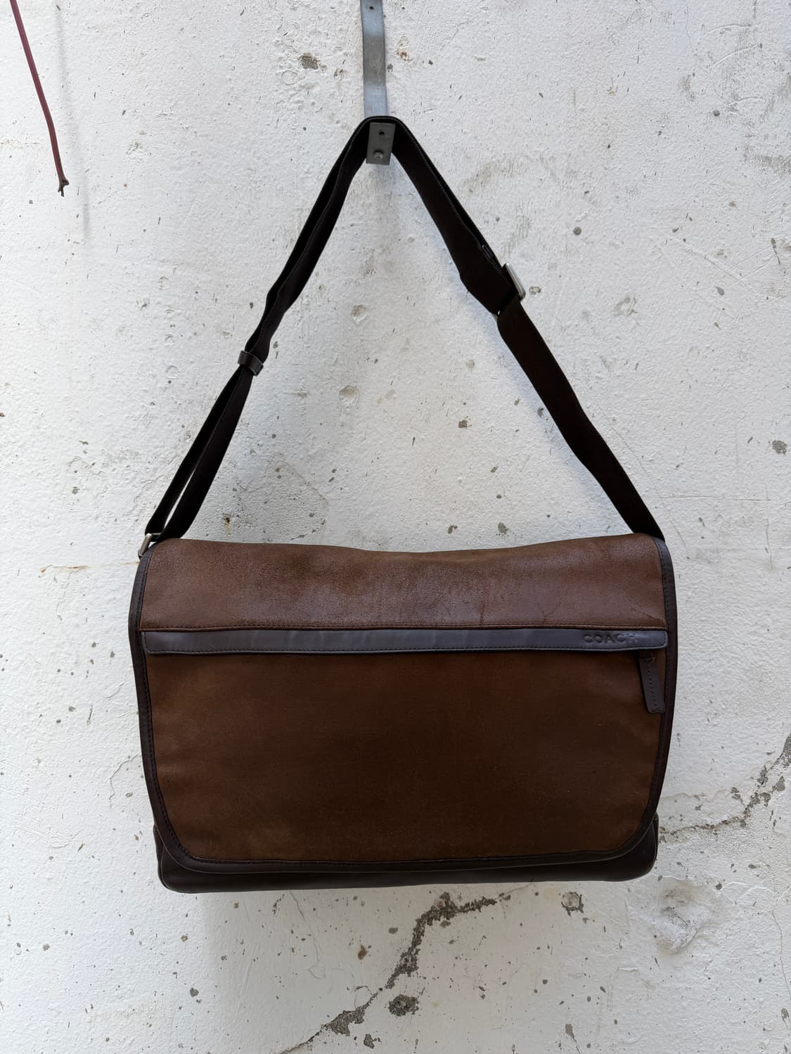 COACH LEATHER MESSENGER CROSS BAG 코치 가방 상품이미지1