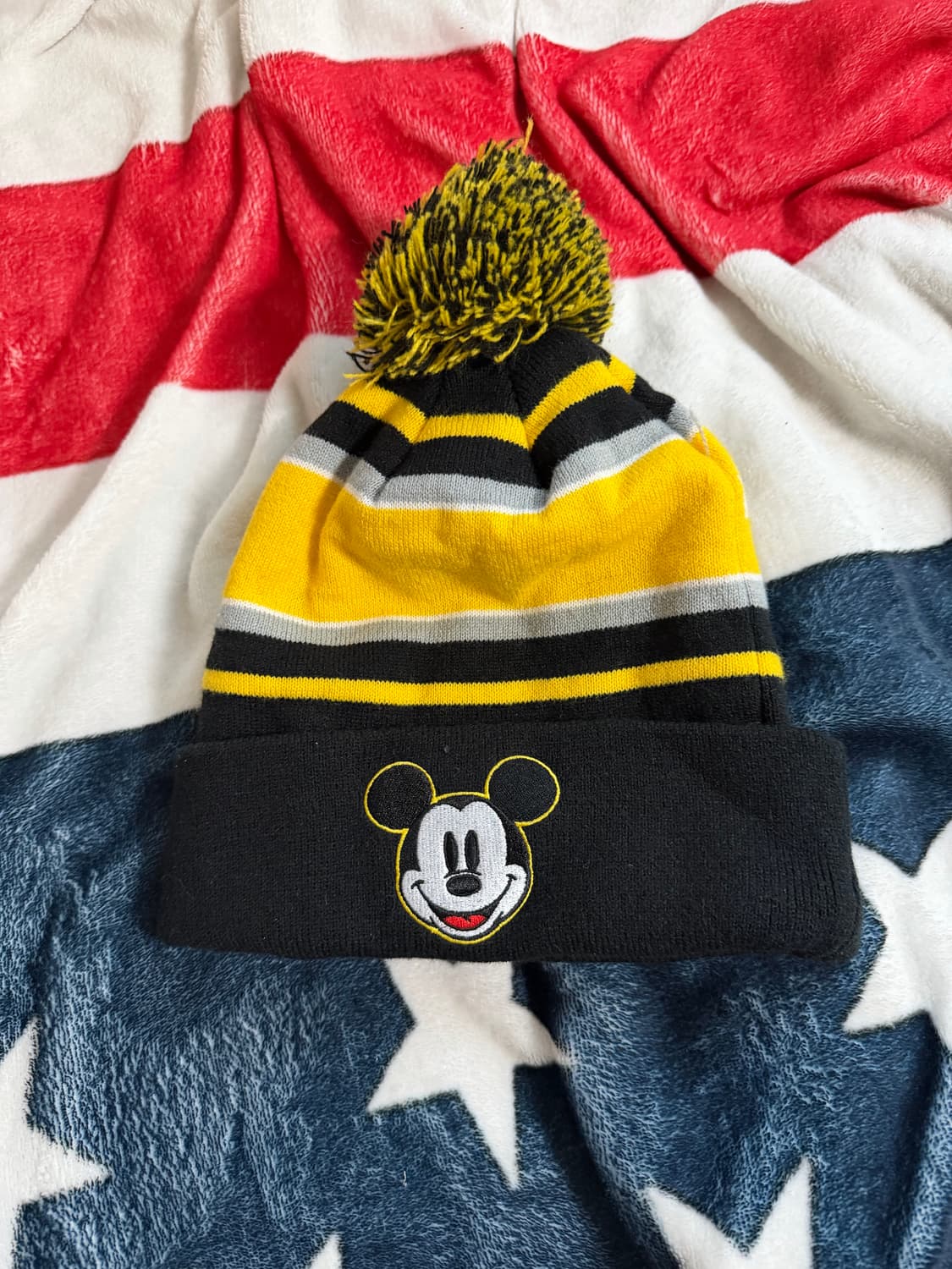 디스이즈네버댓 X 디즈니 콜라보 미키마우스 폼 비니 상품이미지1