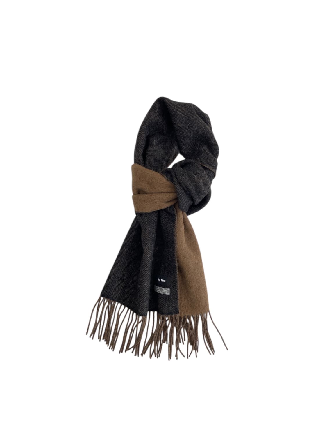 빔즈 양면 울 머플러 상품이미지1