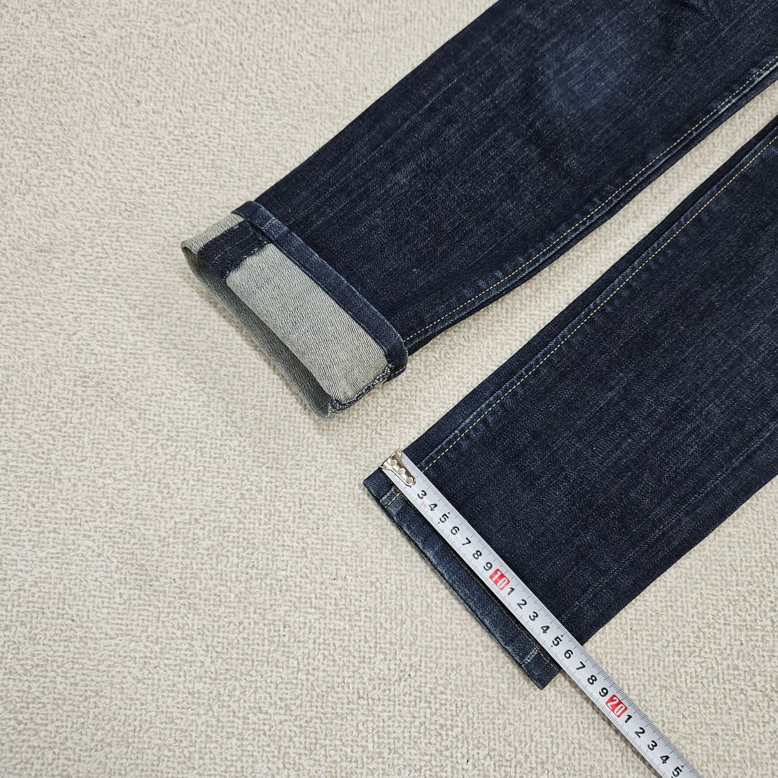 [70-94] 블루미스티 세미부츠컷 진청 데님 팬츠 1203JM1 상품이미지7