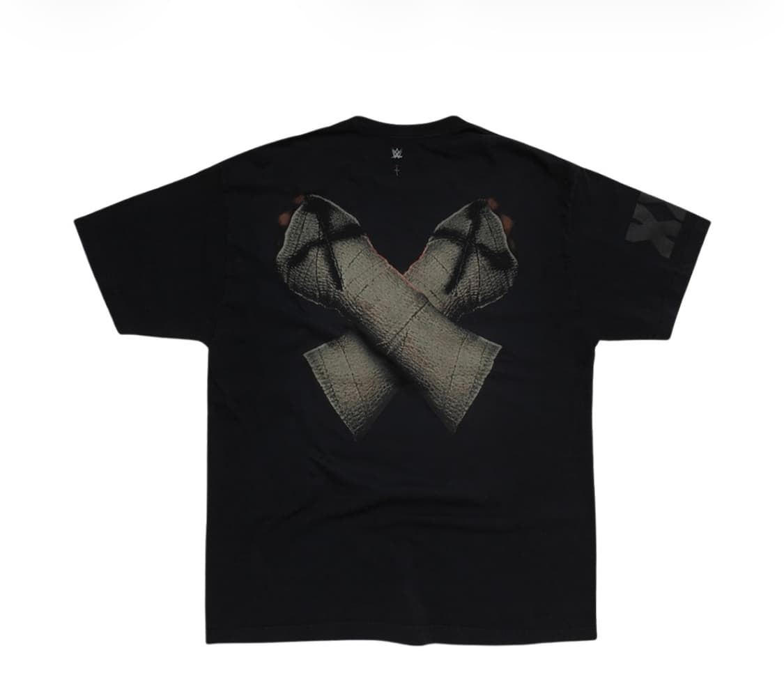 XL 트래비스 스캇 캑터스 잭 x WWE 티셔츠 CM 펑크 상품이미지1