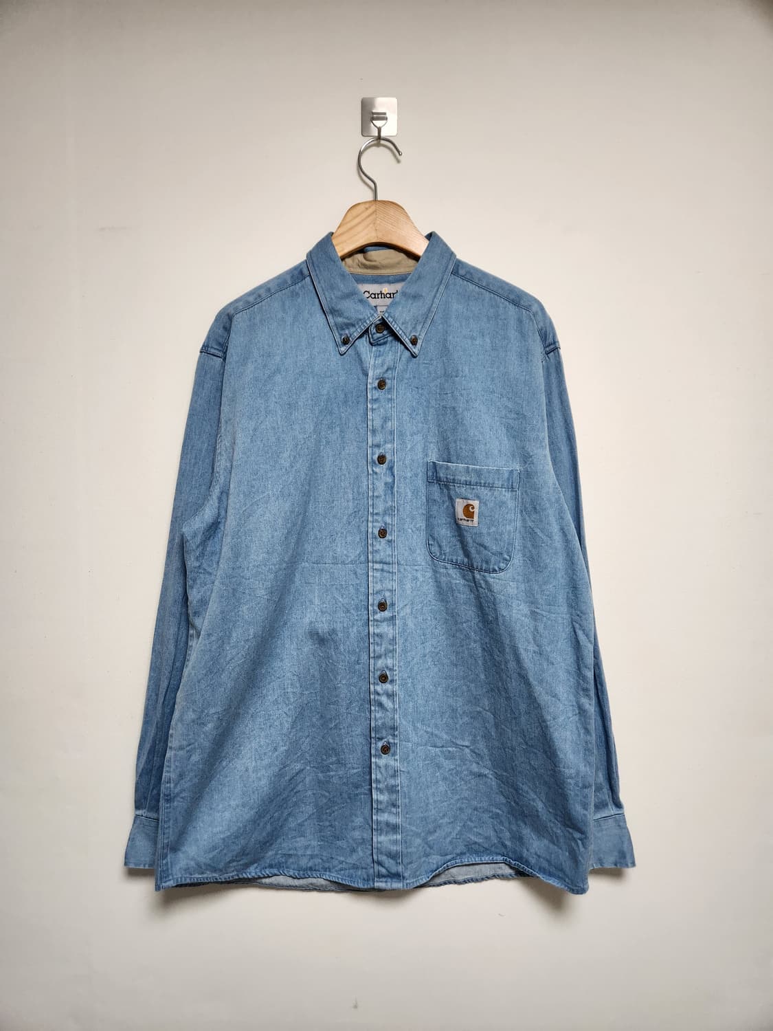 칼하트Carhartt 데님 셔츠 L - S201 상품이미지1