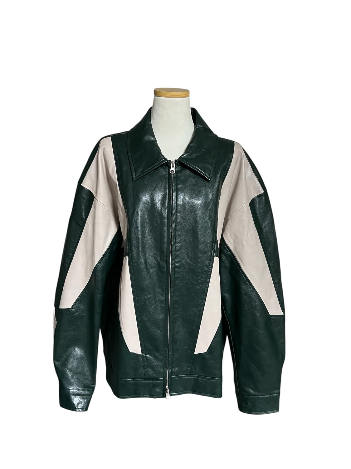 (새상품)디아도라(비바스튜디오x디아도라)투웨이 레더 쟈켓 상품이미지6