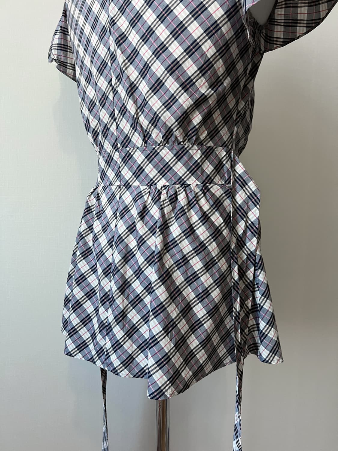 burberry check long blouse 상품이미지4