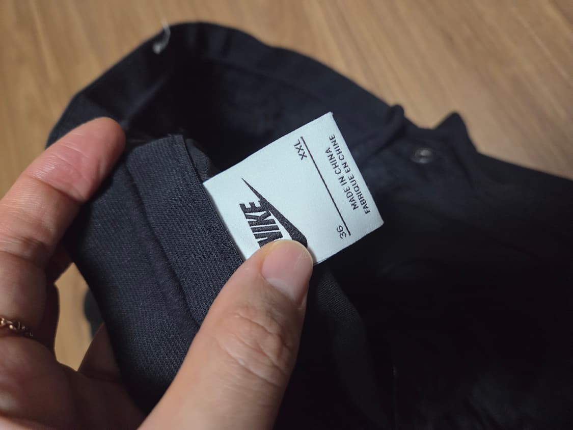 나이키 남성 블랙 면팬츠 36 상품이미지8