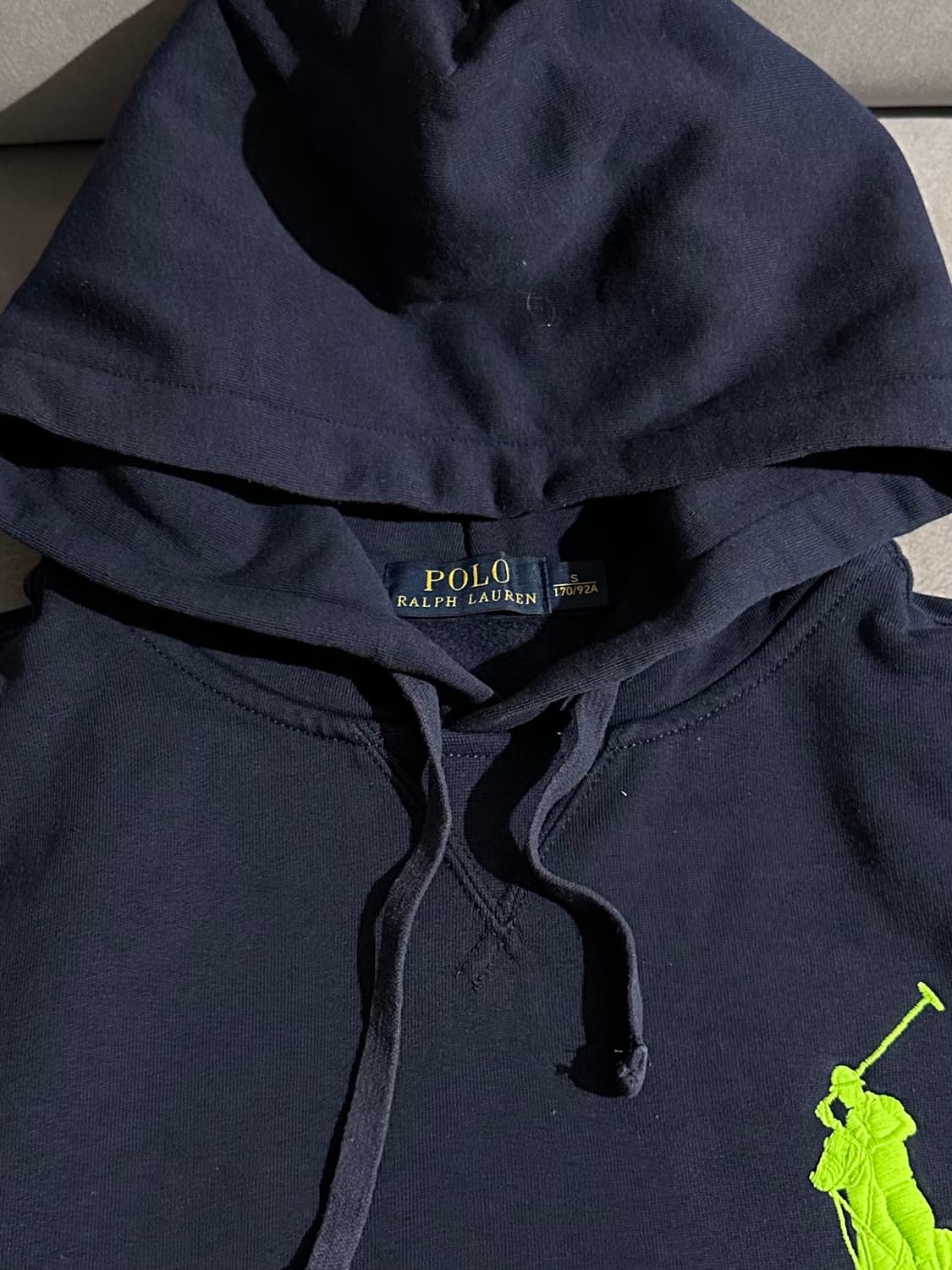 폴로랄프로렌 빅포니 후디 네이비 S 상품이미지2