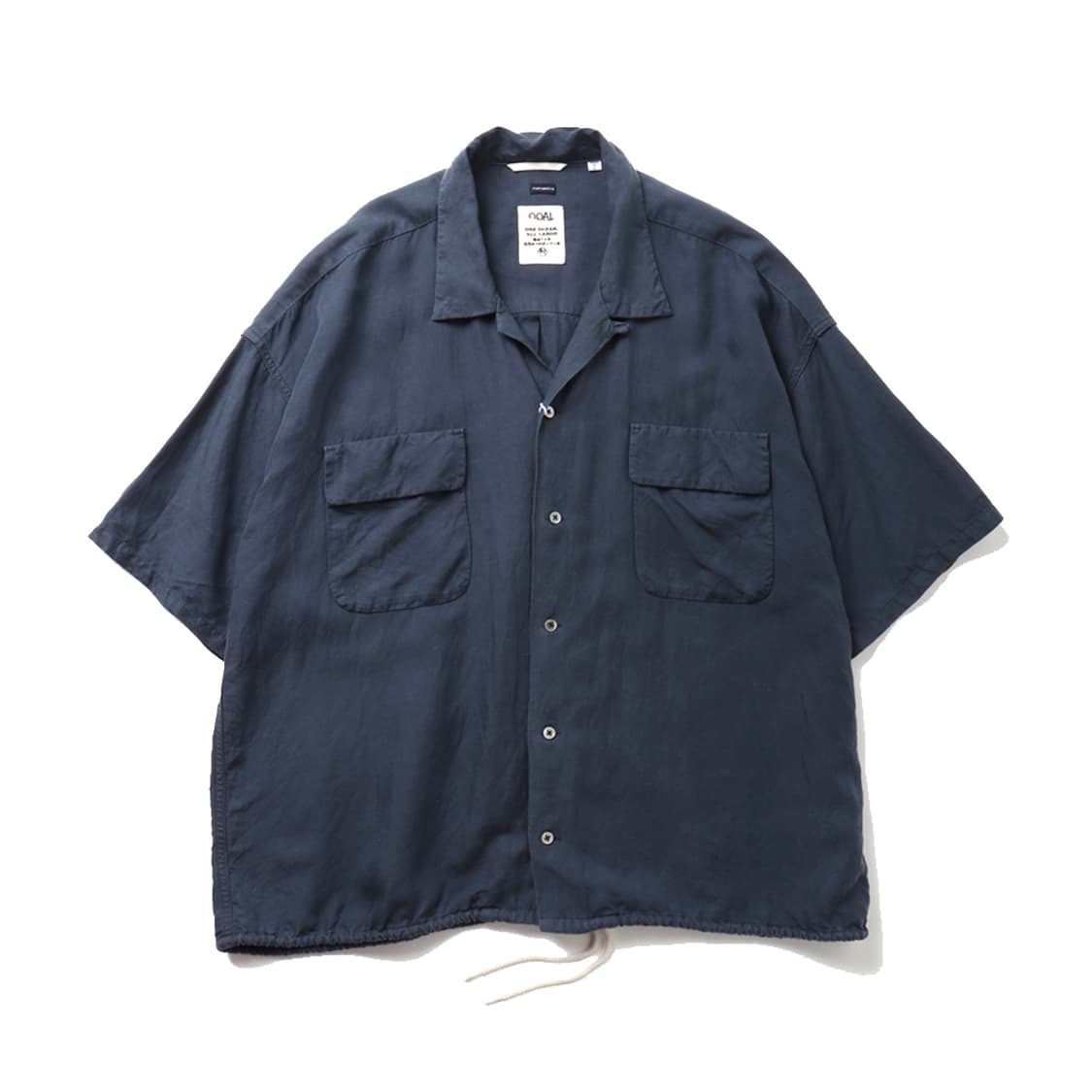 nanamica Open Collar Cupra Hemp Shirt 상품이미지1