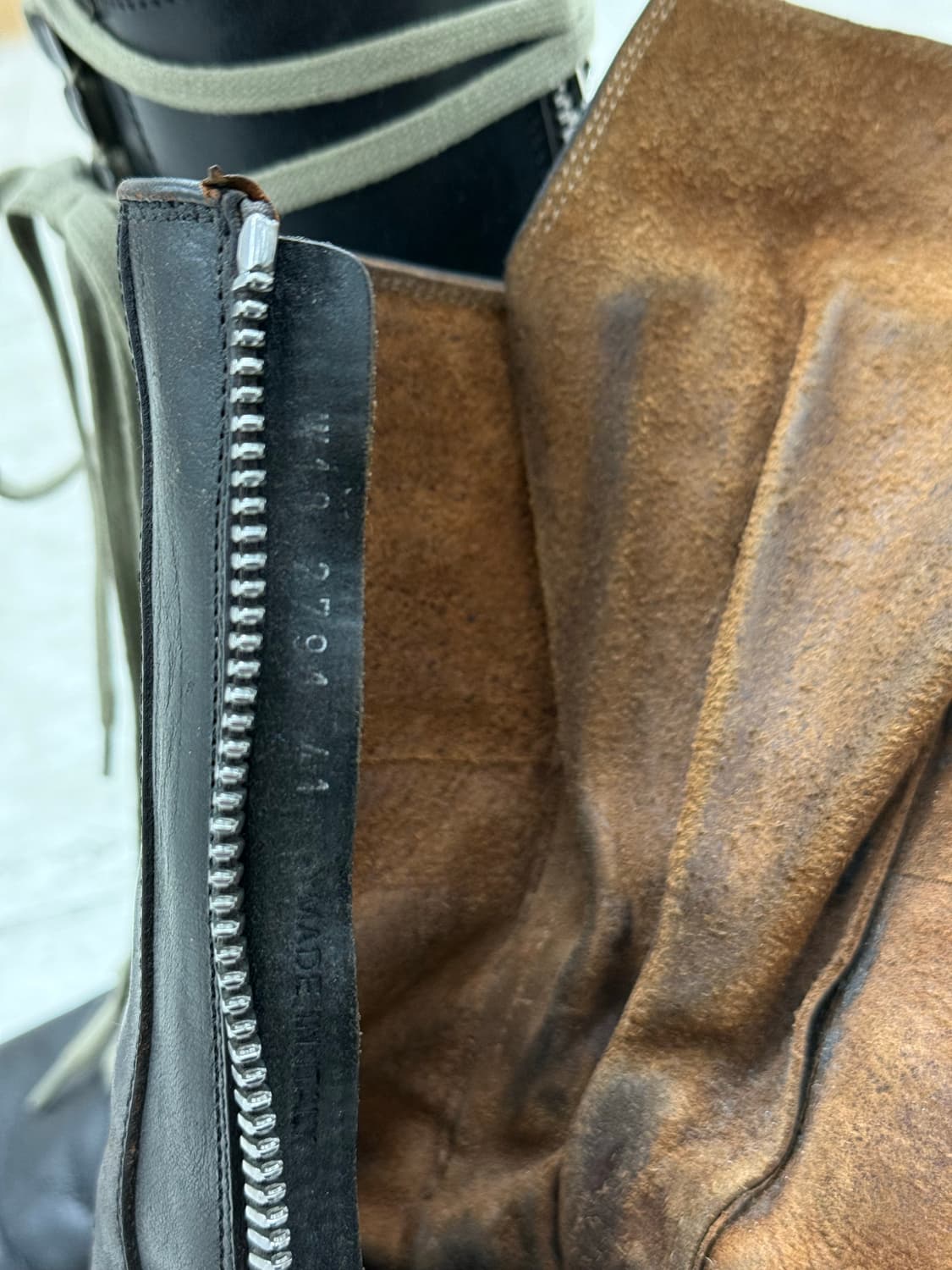 Rick Owens / 시시포스 트랙터 부츠 클리어솔 / 41 (270) 상품이미지8