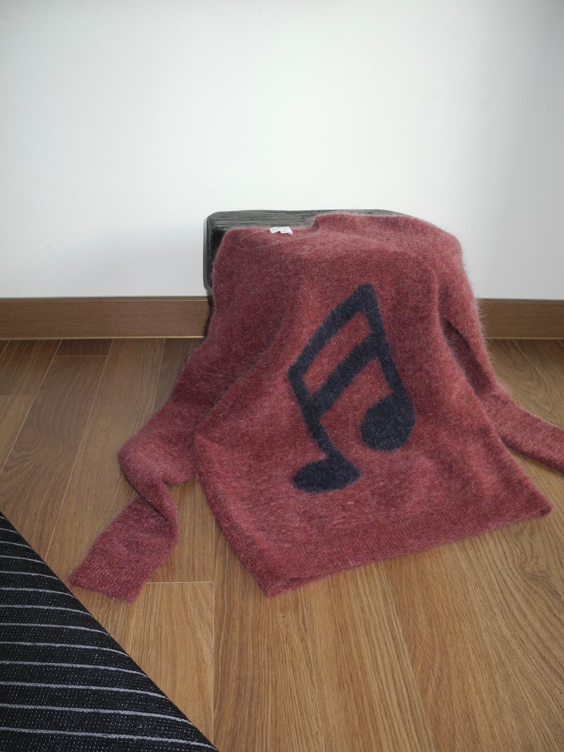 music note mohair-blend sweater 상품이미지1