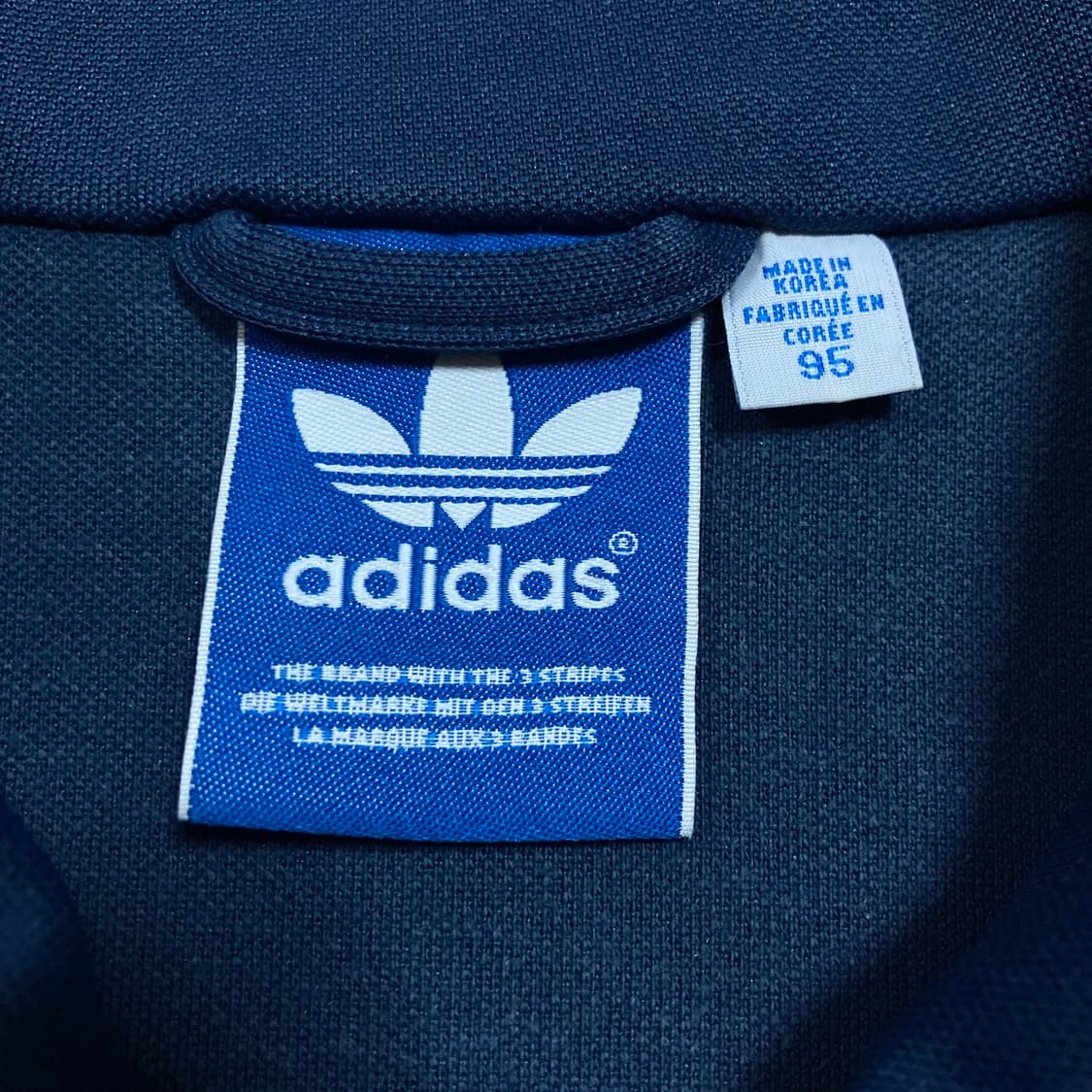 아디다스 스몰 로고 네이비 유로파 트랙탑 상품이미지3