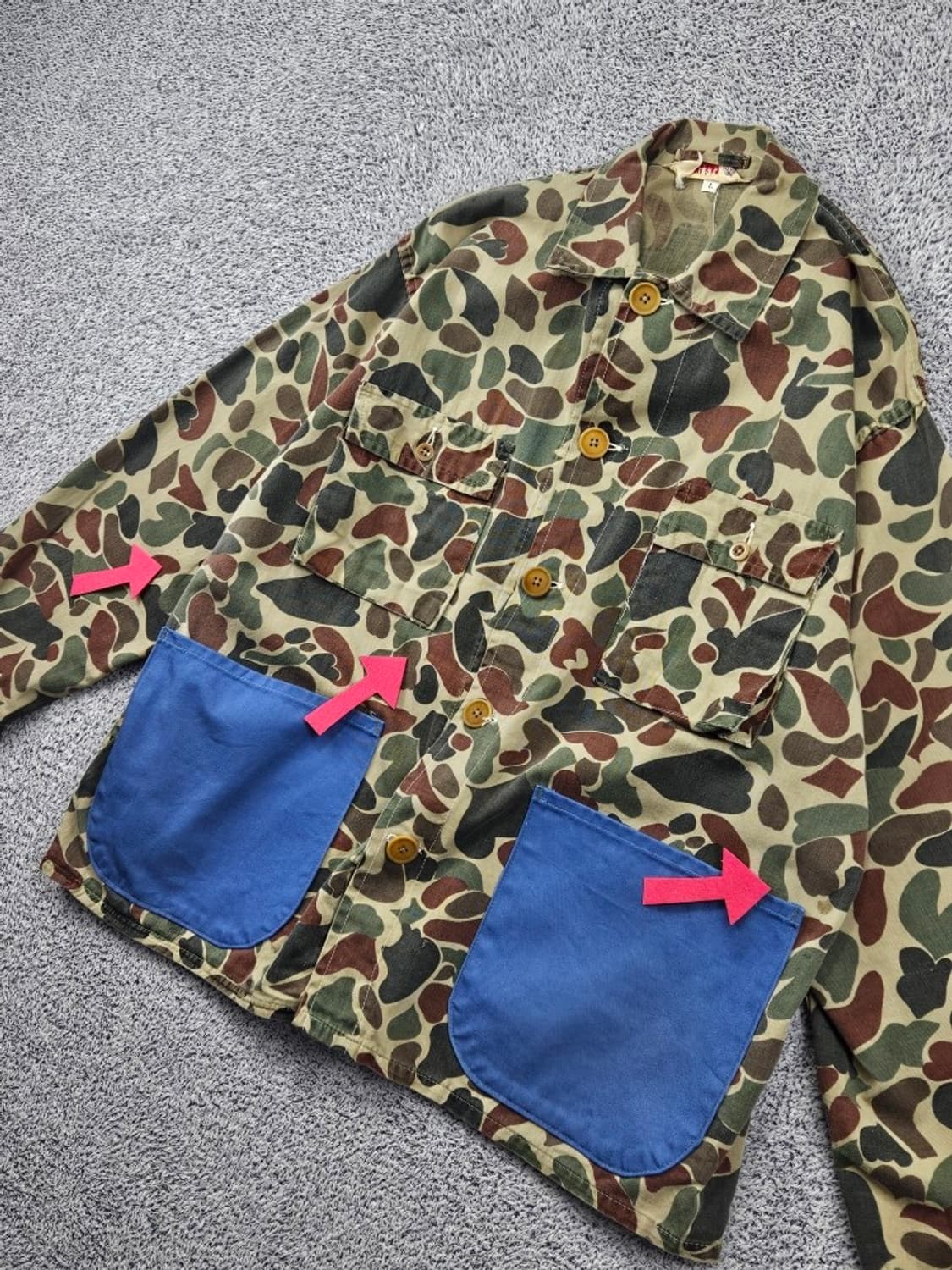 STORMPRUF 카모 헌팅 자켓 커스텀 ( L ) / 11882 상품이미지7